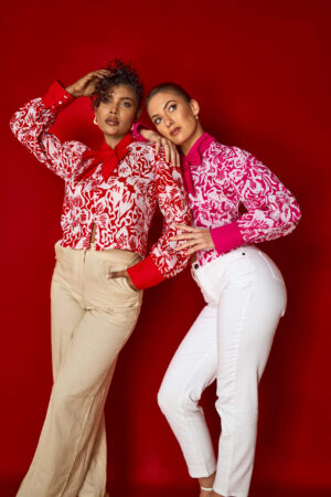 Chic Éclat Bow Top