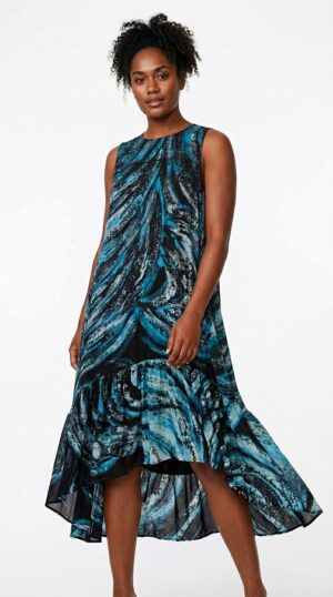 Overall Frill Frock