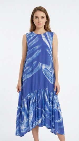 Overall Frill Frock