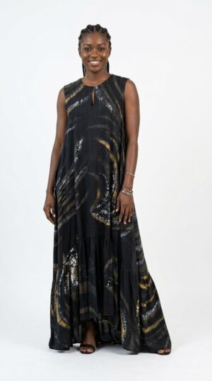 Overall Frill Frock