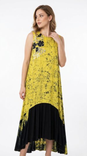 Overall Frill Frock