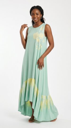 Overall Frill Frock