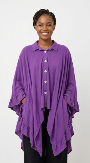 Plain Batwing Shirt