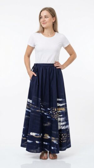 Wrap Maxi Skirt