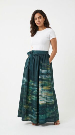 Wrap Maxi Skirt