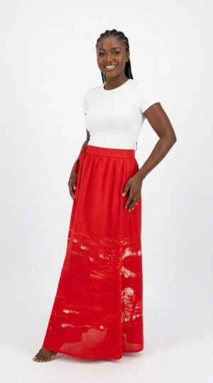 Wrap Maxi Skirt