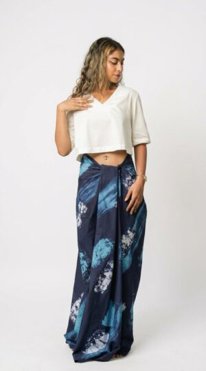 Lungi- Blue
