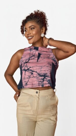 Crop Top- Batik
