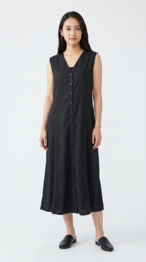 Sleevless Midi Dress