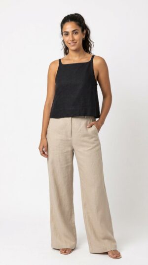 Sleeveless Top- Plain