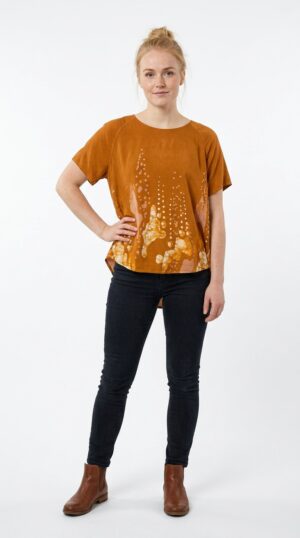 Raglan Sleeve Top- Batik
