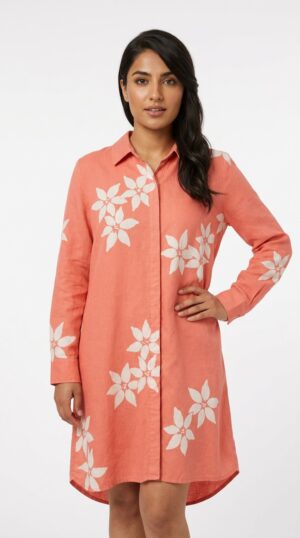Cotton Shirt Dress