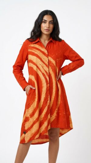 Shirt Dress Batik
